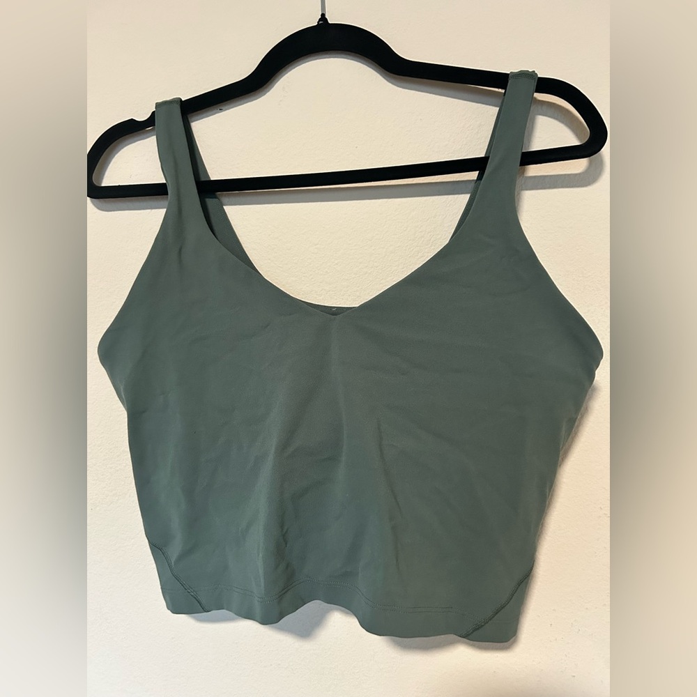 Lululemon Align Tank 12 Forest Green